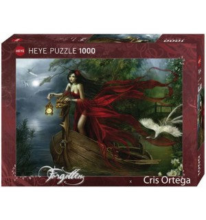 HEYE - STANDARDPUZZLE 1000 TEILE - CRIS ORTEGA, SWANS (B-Ware - geöffnet)