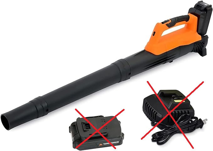 Yard Force 20V Axial Akku Laubbläser Sauger, Li-on Power integrierter Laubkratzer, 180 km/h Luftgeschwindigkeit, für Terrassen, Wege, Einfahrten (Akku Exklusiv) (Gerät ist Neu wird aber als B-Ware verkauft da ohne Originalkarton)