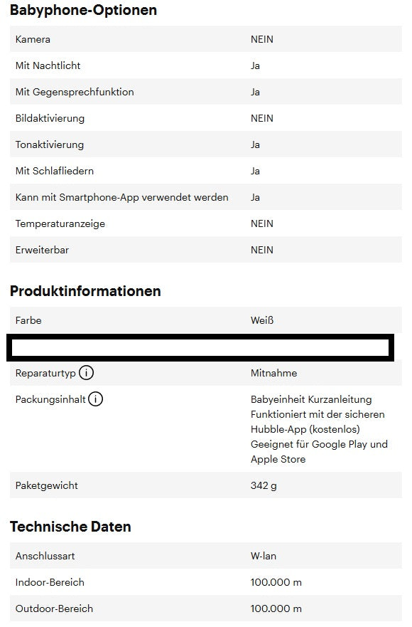 Motorola MBP-162 CONNECT WiFi-Babyphone