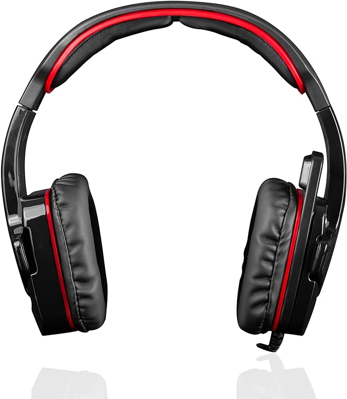 PC Kopfhörer / Gaming Headset Modecom MC-829 Volcano Alien schwarz/rot