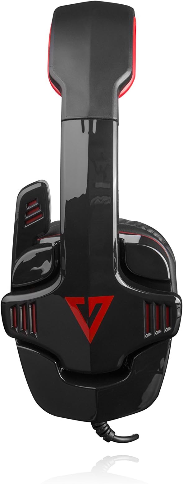 PC Kopfhörer / Gaming Headset Modecom MC-829 Volcano Alien schwarz/rot