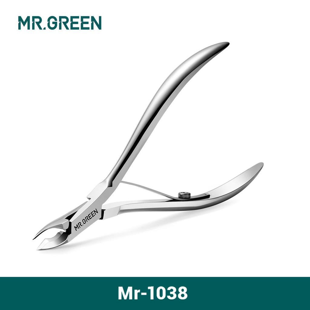 Nagelhautschneider Aus dem Hause Mr.Green Germany (Solingen) , Nagelhautzange aus Edelstahl, scharfe, langlebige Pediküre-Maniküre-Werkzeuge für Fingernägel und Zehennägel