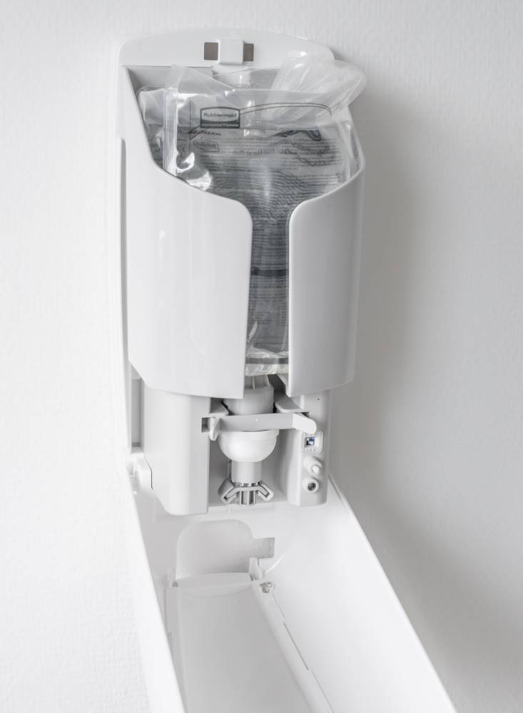 rubbermaid AutoFoam weiß Desinfektionsmitelspender Sensor