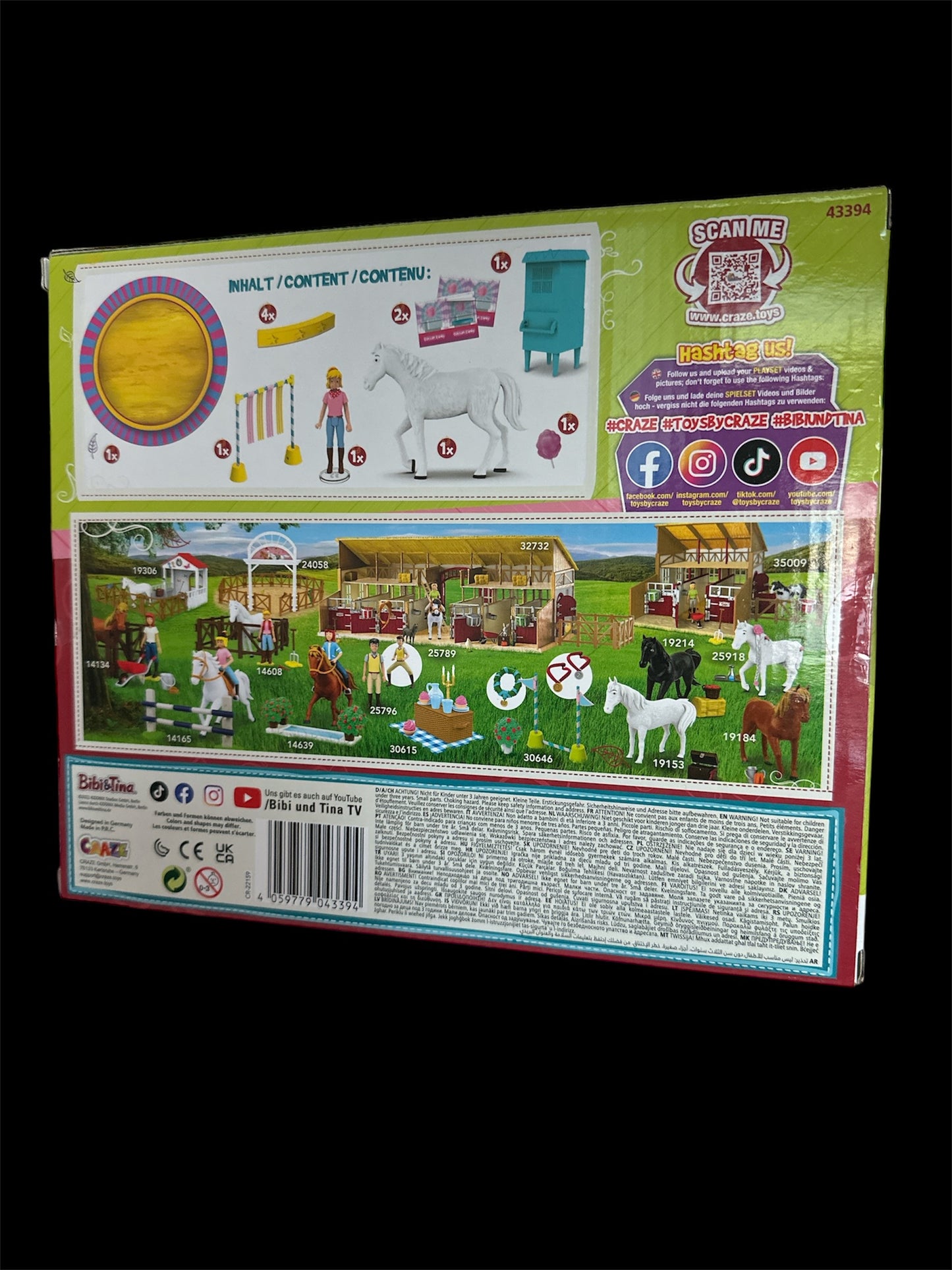 Bibi & Tina - Jahrmarkt - Set * Fun Fair Set - NEUWARE / Ungeöffnet (Craze 43394)