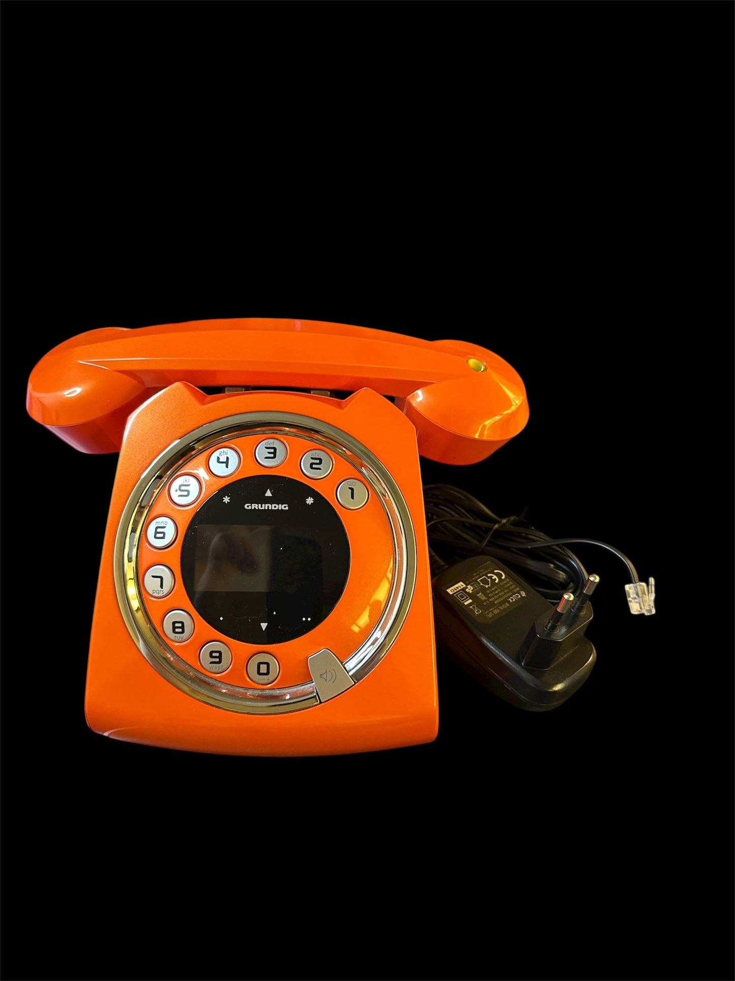 Grundig Sixty Telefon Retro 60 er 70er * Schnurlos* Orange * Sammler