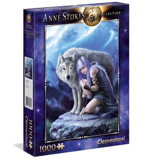 Clementoni 39465 Beschützer 1000 Teile Puzzle Anne Stokes Collection (B-Ware geöffnet)