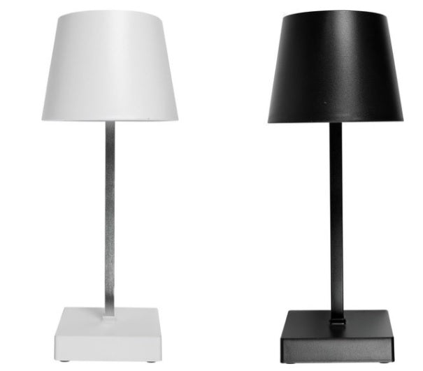 Tischlampe – Schreibtischlampe – Luxus – Weiß – Touch – 3 Lichtmodi – Atmosphäre – Kabellos – 3 Modi – Dimmbar