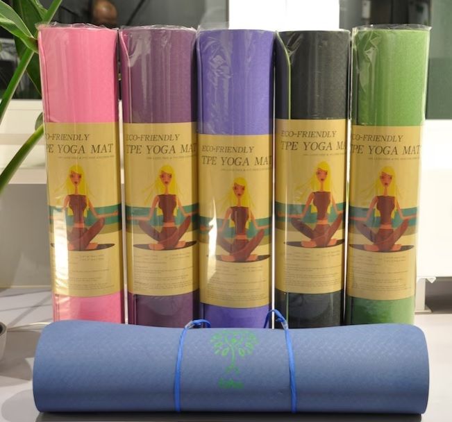 Isha – Die umweltfreundliche Yogamatte mit Tragegurt - Verschiedene Farben