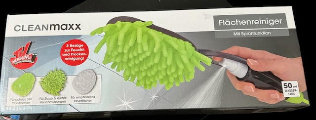 Cleanmaxx Flächenreiniger mit Sprühfunktion - Bekannt aus den TV Werbesendern und Shoppingkanälen