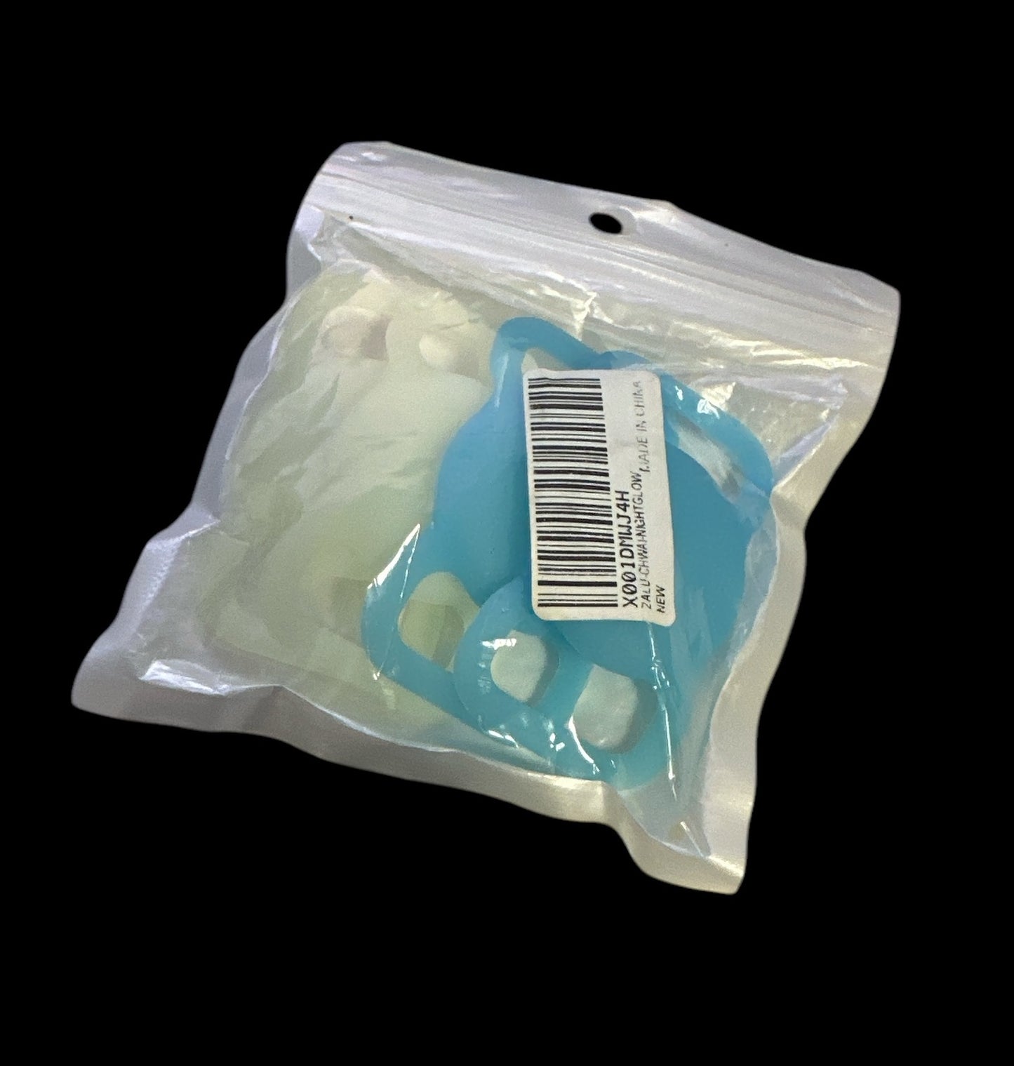 Silikonhalter Halsband für Airtag ** Haustier Hund Tierhalsband *** GPS Finder *** Fluro * Nacht Leuchtend * 4er Set