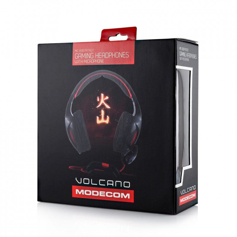 Gaming / PC Headset Modecom MC-830 Patriot schwarz/rot