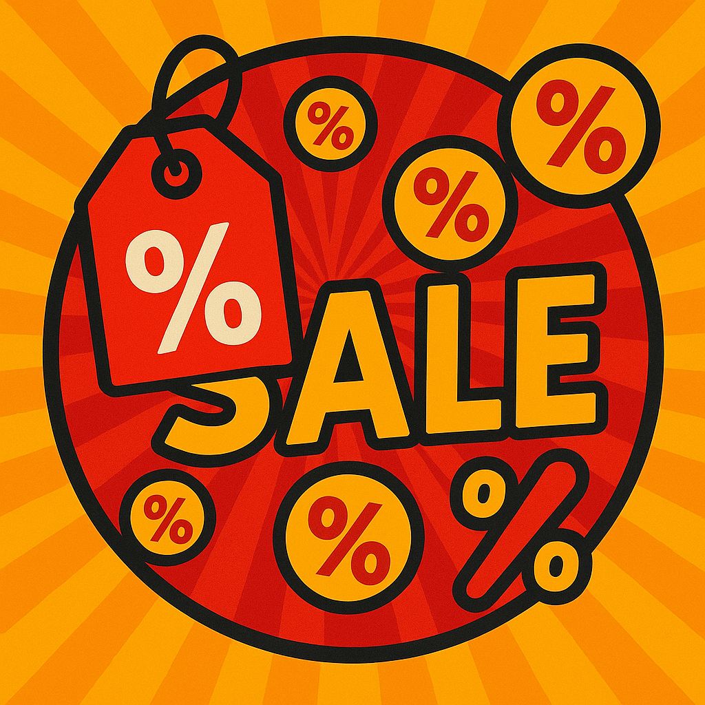 Sale % Ausverkauf