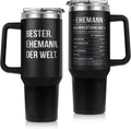 Thermobecher 1,2 L für den Ehemann – Das besondere Geschenk zum Vatertag, Hochzeitstag oder Geburtstag