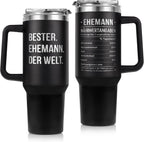 Thermobecher 1,2 L für den Ehemann – Das besondere Geschenk zum Vatertag, Hochzeitstag oder Geburtstag