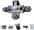 4K 5-Kanal Dashcam mit 360° Rundumblick – Frontkamera + 4 Zusatzkameras | 3,18" IPS-Display | Nachtsicht | Parküberwachung