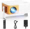 YOTON Y3 Mini Beamer 720P HD | 1080P Support | 15.000 Lumen | 180° Drehung | Auto Keystone | 50 % Zoom | HDMI USB TF | Für iPhone Android PS5 TV Stick | Tragbarer Projektor