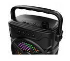 Mulin ZQS6127 LED RGB-Licht BT Karaoke Soundbox * Wiederaufladbar*  Subwoofer, Mikrofon, Karaoke, Bluetooth, FM Radio Party-Lautsprecher