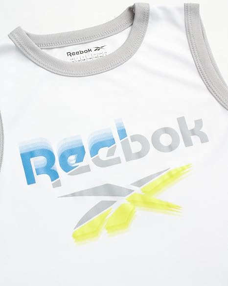 Reebok Kinder 3-teiliges Set – 2 T-Shirts & 1 Shorts - Verschiedene Größen