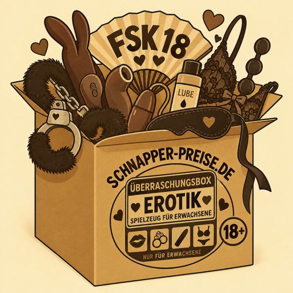 Überraschungsbox Erotik – FSK 18 | Spielzeug & Accessoires für Erwachsene