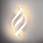 Comely 22W Wandlampe Weiß Modern – LED Wandleuchte Innen, 2500 lm, Warmweiß 3000K