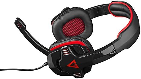 PC Kopfhörer / Gaming Headset Modecom MC-829 Volcano Alien schwarz/rot