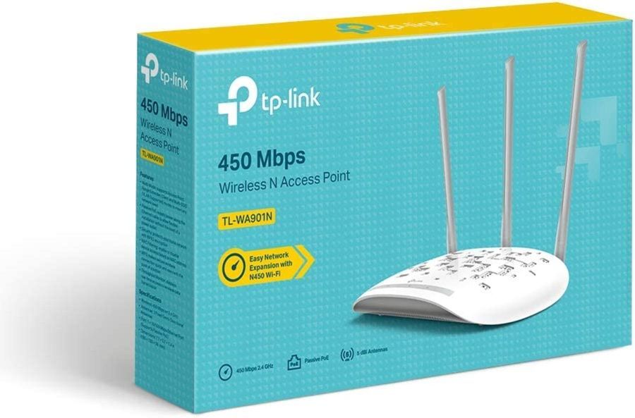TP-Link TL-WA901N – Vielseitiger 450 Mbit/s Wireless Access Point * WLAN Router * WIFI * W-LAN