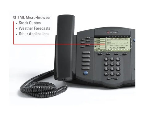 Polycom SoundPoint IP 601 (2200-11631-122) * 6 Lines / Supported Expansion Module / Supported Power over Ethernet IEEE 802. 3af
