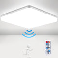 LEOEU LEO206BM LED Deckenleuchte mit Radar-Bewegungsmelder & Fernbedienung – 24W, 4000K Neutralweiß