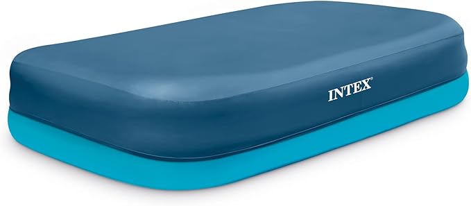 Poolabdeckung intex in den Maßen 305 mal 183 cm, 58412NP, grau, 46.3x24.5x27 cm