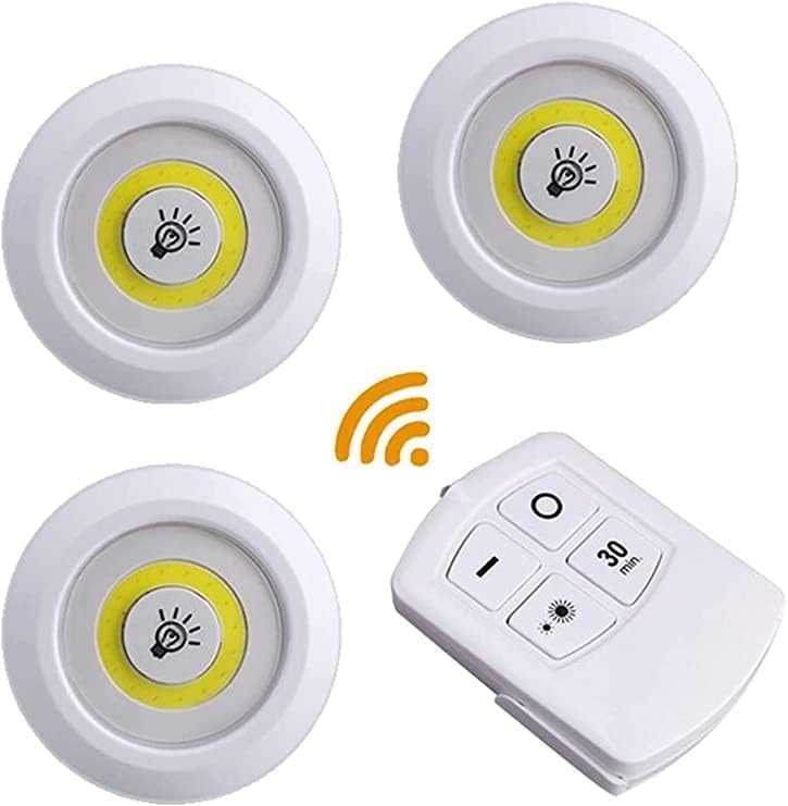 3er-Set LED-Schrankleuchten mit Fernbedienung – Flexibles Licht für Ihr Zuhause