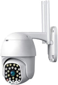 Outdoor WiFi Überwachungskamera Full HD 1080P – PTZ IP Kamera mit Farbnachtsicht, Bewegungserkennung & 2-Wege-Audio