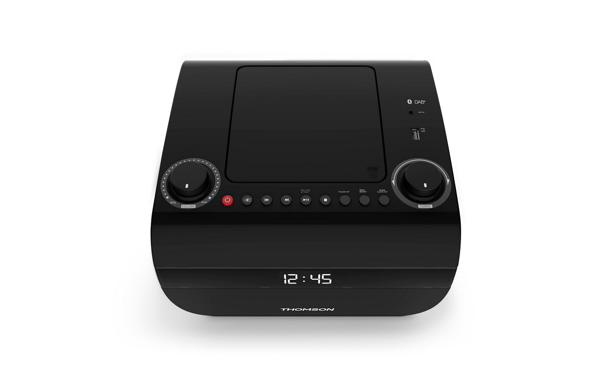 THOMSON RCD305UDABBT CD-Radio – DAB+ | Bluetooth | CD/MP3 | USB | UKW | Bass Boost