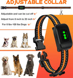 Hundeerziehungshalsband mit Fernbedienung, 1000 m Reichweite, wasserdicht (IP67), Ton- und Vibrationstrainingsmodi mit Sicherheitsverriegelung, USB-aufladbares Hundehalsband für Hunde von 3,6 bis 65 kg
