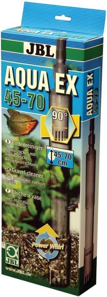 JBL Aqua Ex Set 45 - 70 cm Höhe, Bodenreiniger für Aquarien mit automatischer Ansaugvorrichtung
