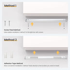 2 LED Unterbauleuchte 30 cm – Smarte Schrankbeleuchtung mit Berührungslosem Sensor & Dimmfunktion