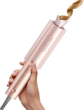 TYMO CURLPRO Plus Automatischer Lockenstab 25 mm – Beach Waves & Große Locken | Keramik | Anti-Verbrennung | Gold/Rosé
