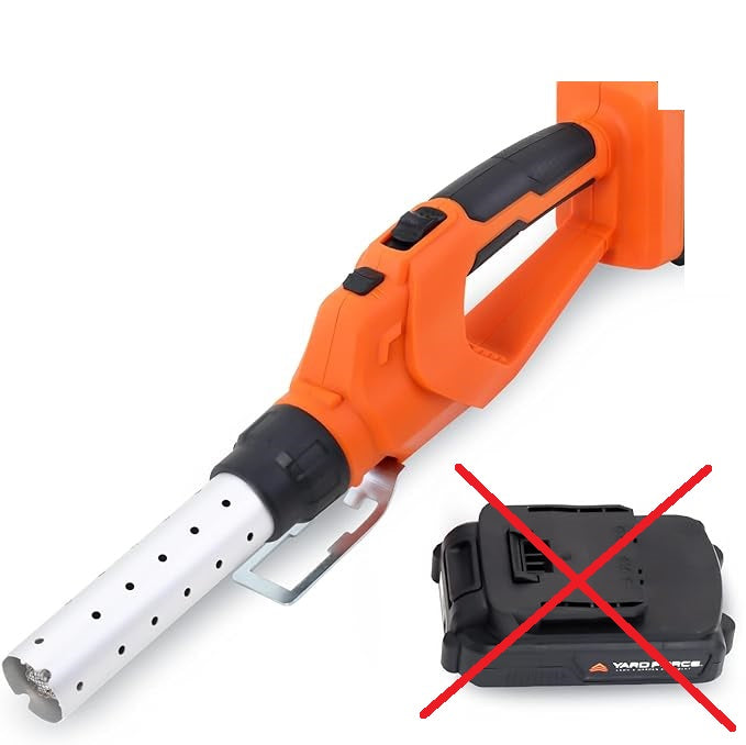 Yard Force 20V Akku Grillanzünder, 1 Minute Holzkohleanzünder mit Überhitzungsschutz, Zünder für Indoor oder Outdoor BBQ Grill, Lagerfeuer (Gerät ist Neu - Verkauf als B-Ware da ohne Original Karton)