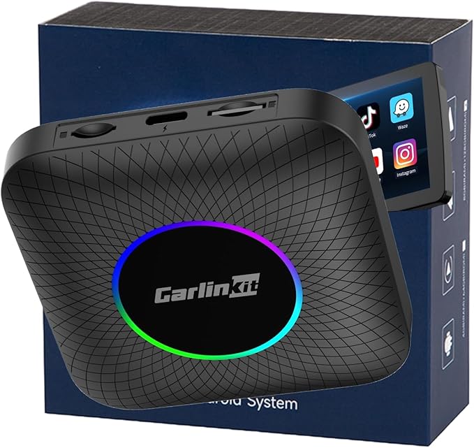 CARLINKIT TBOX Ambient LED Android 13 | Carplay & Android Auto | 8GB / 128GB