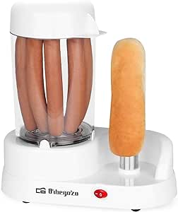 Orbegozo PR 3500 Hot-Dog-Maker, 1 bis 6 Würste hotdog maker