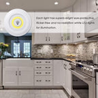 3er-Set LED-Schrankleuchten mit Fernbedienung – Flexibles Licht für Ihr Zuhause