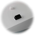 REV Mc SENSOR Solarlampe für außen, LED Strahler mit Bewegungsmelder, Aussenleuchte, 3W, 250lm, weiss