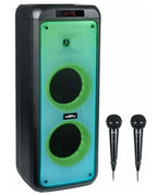 BIGBEN PARTY Speaker XL – 600 W Bluetooth-Lautsprecher | LED | Karaoke | 2 Mikrofone | Tragbar