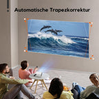 AKIYO O1 Mini Beamer – Kompakt, leistungsstark und flexibel für Ihr Heimkino