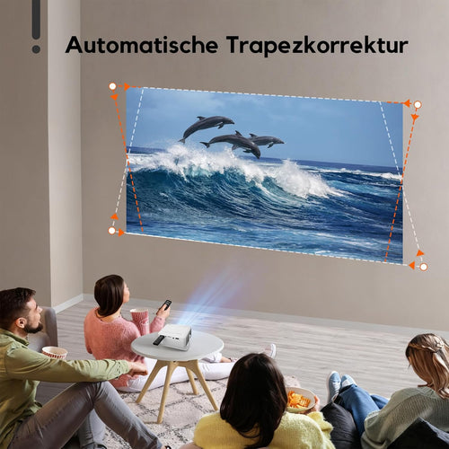 AKIYO O1 Mini Beamer – Kompakt, leistungsstark und flexibel für Ihr Heimkino