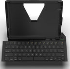 Logitech Fold-Up Keyboard Tastatur für iPad2 (deutsches Tastaturlayout, QWERTZ)