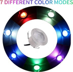 WIFI RGB LED Terrassen-Einbaustrahler – 10er Set | Smarte Akzente für Innen & Außen