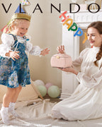 Vlando Musik-Schmuckschatulle mit drehender Ballerina – Abschließbare Schmuckbox für Kinder | Spieluhr mit Melodie | Schmuckkästchen für Ringe, Armbänder & Halsketten
