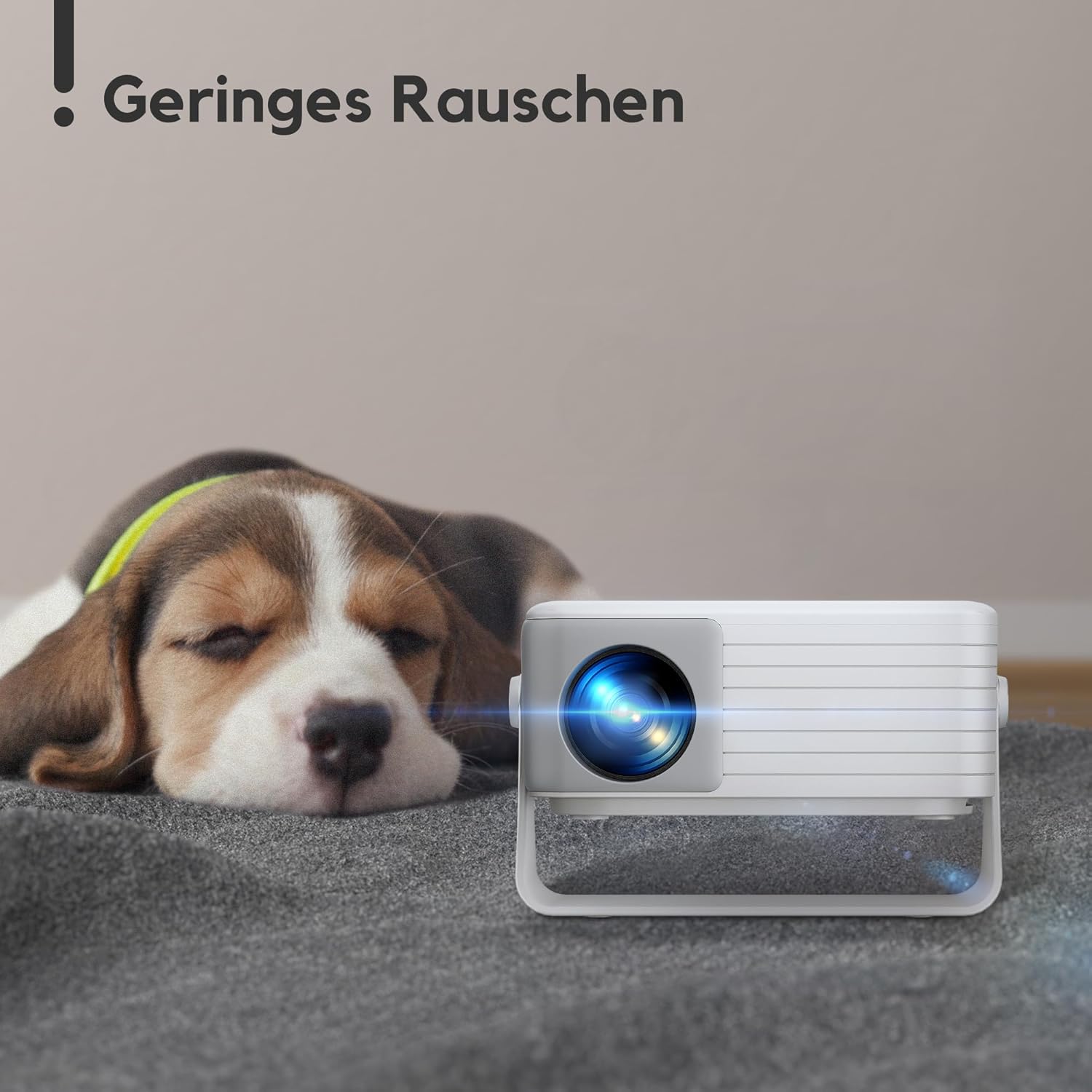 AKIYO O1 Mini Beamer – Kompakt, leistungsstark und flexibel für Ihr Heimkino
