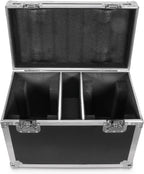 Flightcase mit Rollen 2-in-1 für 2 × 19x15W Moving Head Wash LED – Schwarz