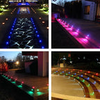 WIFI RGB LED Terrassen-Einbaustrahler – 10er Set | Smarte Akzente für Innen & Außen